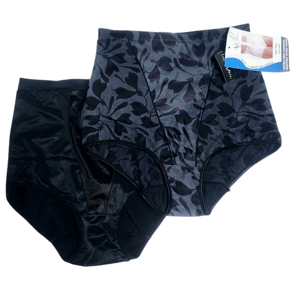 New 2 pc Vanity Fair Firm Control Shaper panties
